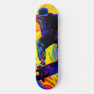 Andar de Skate Através das Cores
