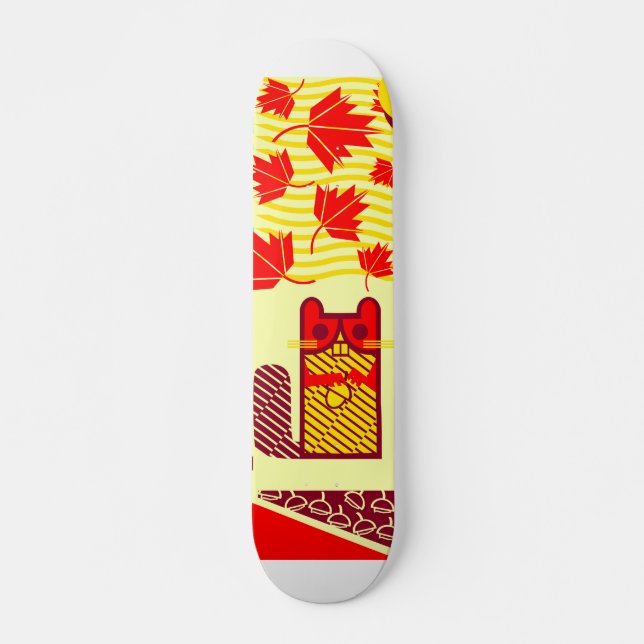 Andar de skate de esquilo (Frente)