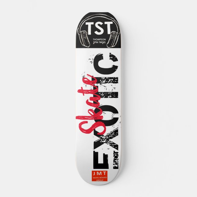 ANDAR DE SKATE EXÓTICO Skateboard (Frente)