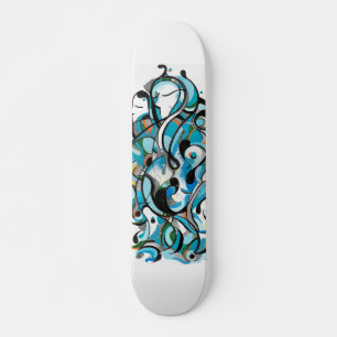Andar de skate para raparigas aquáticas