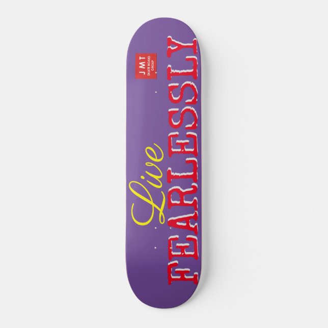 ANDAR DE SKATE SEM MEDO (Frente)