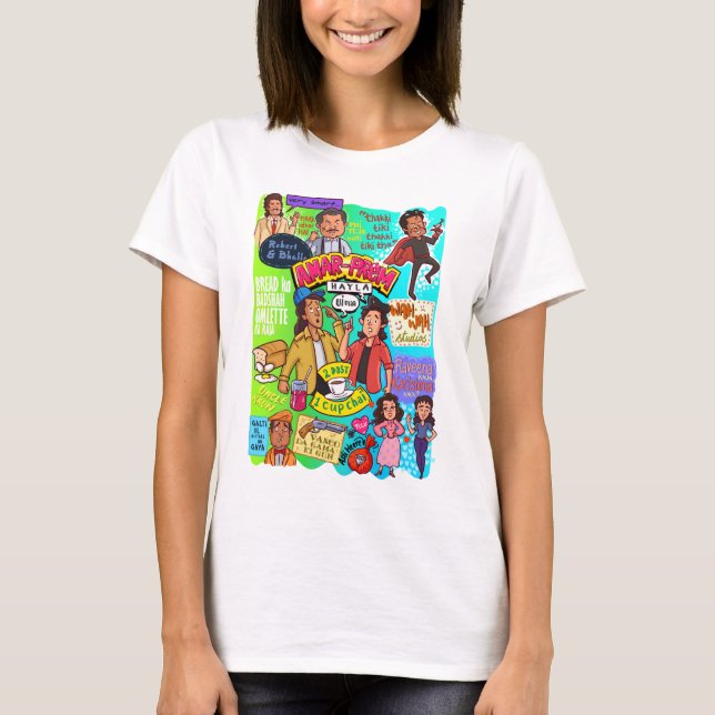 Andaz apna apna doodle T-Shirt (Frente)