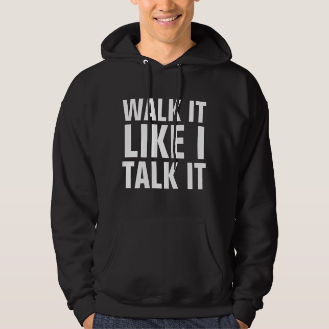 ANDE COMO EU FALO, Camisetas e Moletons (Frente)