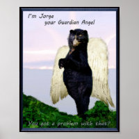 Andean Bear Guardian Poster