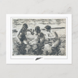 Anders Zorn #328 - Cartão Postal de Arte
