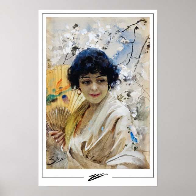 Anders Zorn Zedign Art Poster nº 18 (Frente)