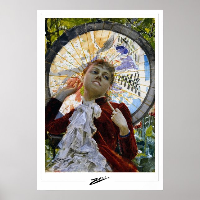 Anders Zorn Zedign Art Poster nº 22 (Frente)
