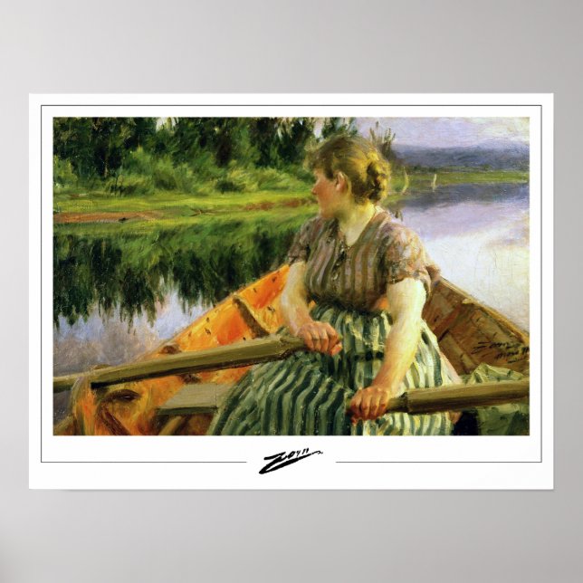 Anders Zorn Zedign Art Poster nº 51 (Frente)