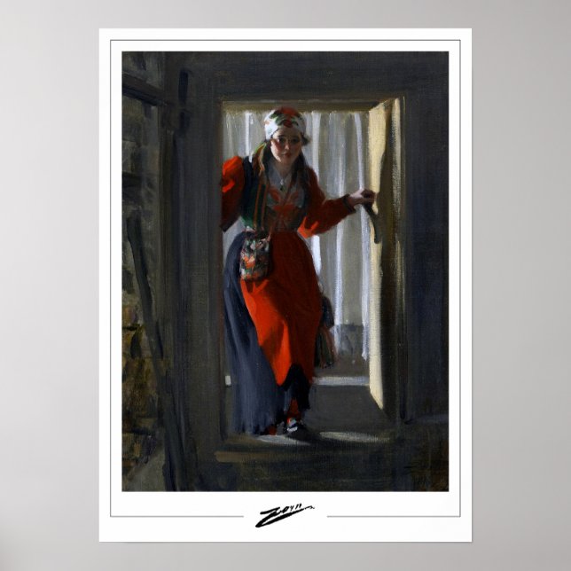 Anders Zorn Zedign Art Poster nº 80 (Frente)
