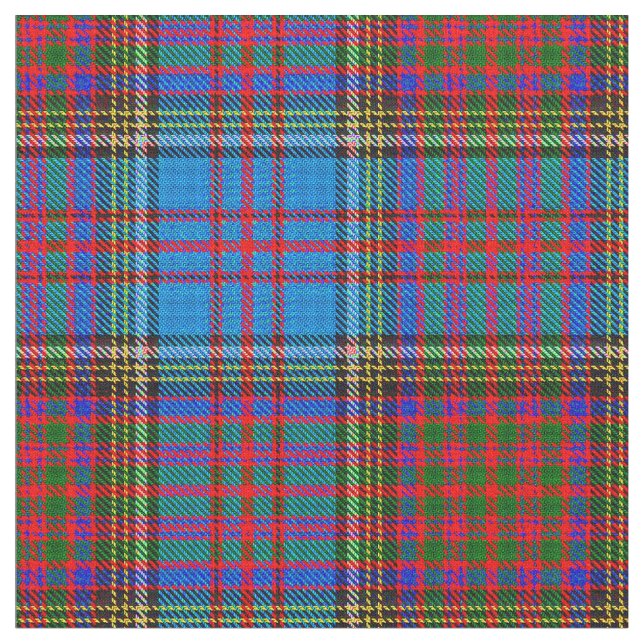 Anderson Clan Tartan Tecido moderno-escuro (Detalhe)