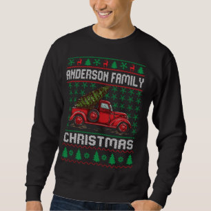 Anderson Família Feia de Natal, Suéter Vermelho Ca