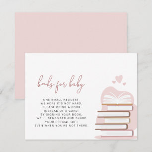 ANDI Dusty Rosa Blush Livros Rosa para Cartão Bebê