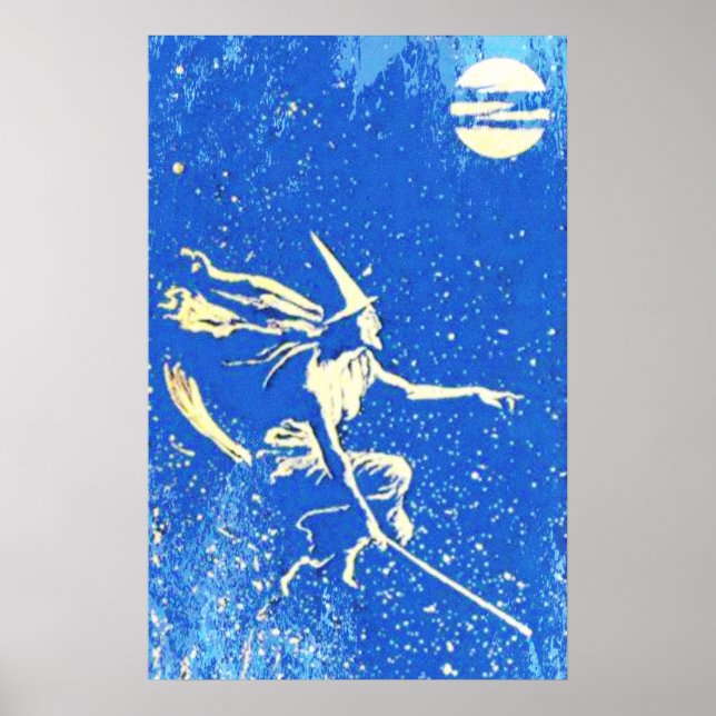 Andrew Lang Blue Fairy Fairytale Poster (Frente)