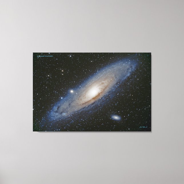 Andromeda Galaxy (M31) - Canvas distinta (Frente)