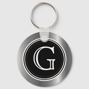 Anéis chaves do chaveiro triplo de prata do