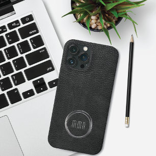 Anéis de prata com aparência mínima de couro