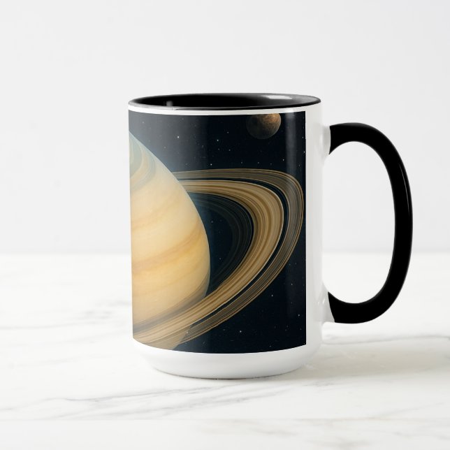 Anéis de Saturno - Caneca Cósmica (Direita)