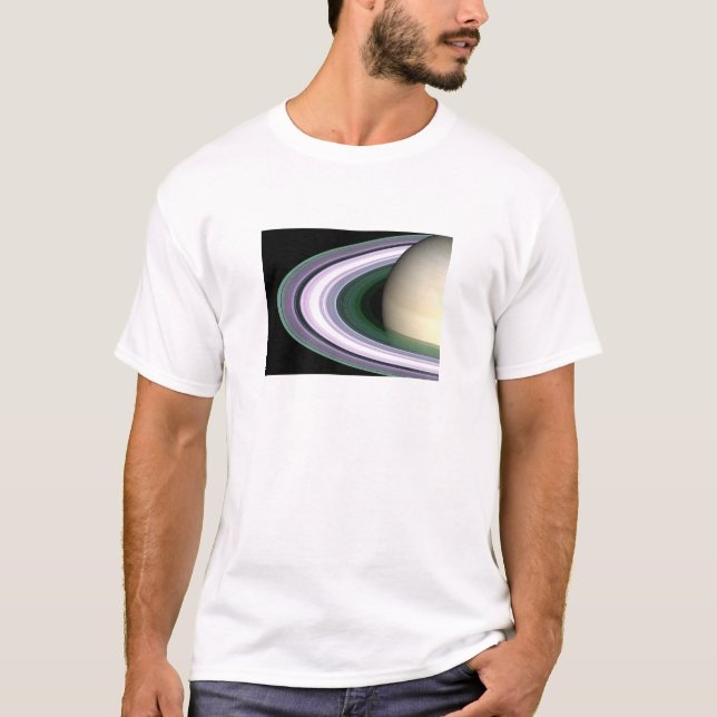 Anéis do t-shirt de Saturn (Frente)