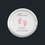 Anel Baby Girl  Baby Shower Favor<br><div class="desc">Check out these cool decorations for your baby shower.  You can customise by adding your message and baby name for all your party shower favours... </div>