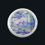 Anel Claude Monet - Lírios/Ninfas 1919<br><div class="desc">Lírios/Ninfas (W.1852) - Claude Monet,  Petróleo na Canvas,  1916-1919</div>