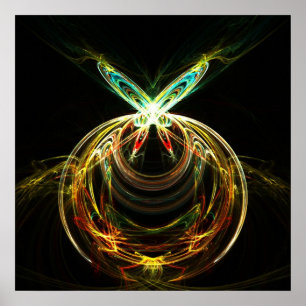 Anel da borboleta - poster