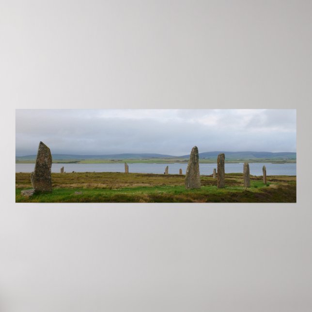 Anel de Brodgar Poster (Frente)