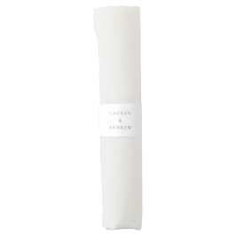 Anel De Guardanapo Cinza Silver Minimalista Bandas Napkin