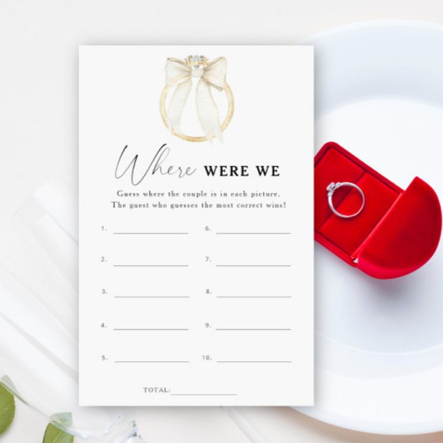 Anel e chá de panela Arco Onde estávamos (Criador carregado)