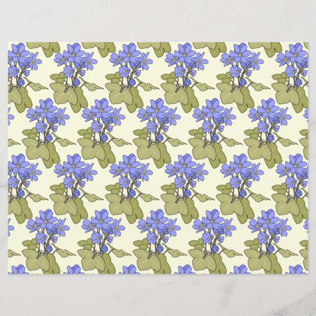 Anêmonas azuis (Frente)