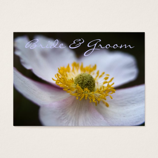 Anemone japonês ・ Salve a miniplaca de data (Frente)