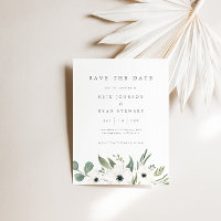 Anemones Sage & Dusty Green Salve a placa de data
