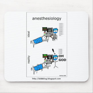 Anesthesiology Mousepad cómico