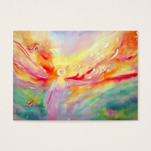 Angel - Etiqueta de presente de Natal