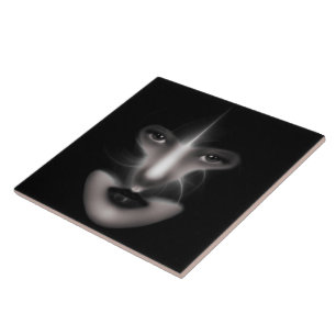 Angel Eyes Fractal Art Azulejos