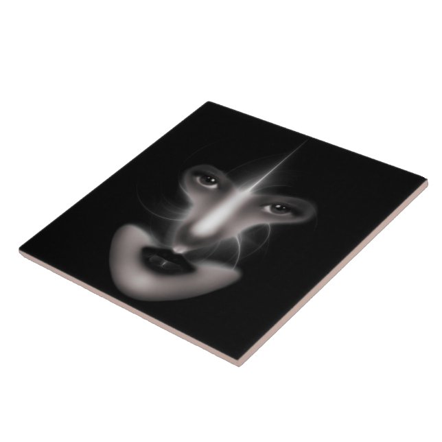 Angel Eyes Fractal Art Azulejos (Lateral)