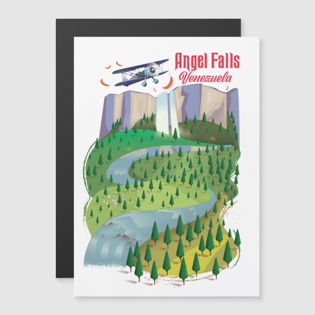 Angel Falls Venezuela (Frente/Verso)