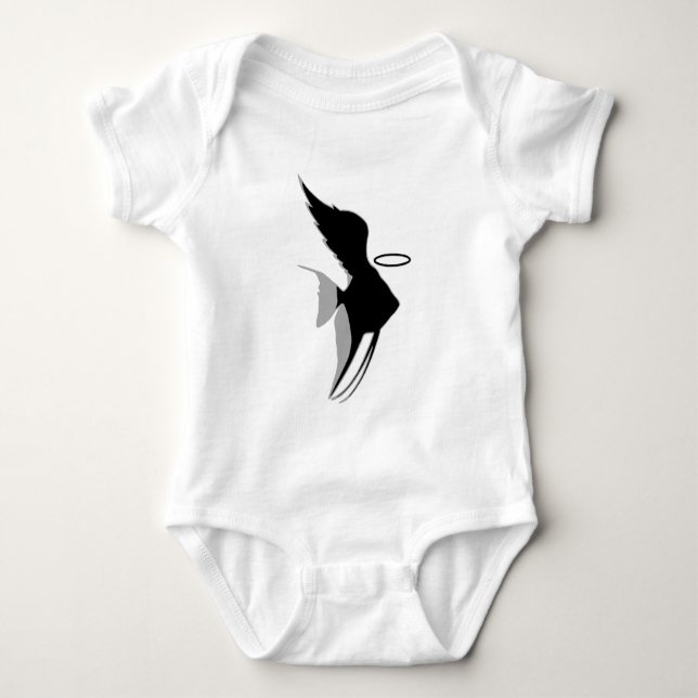 Angel Fish Baby T-Shirt (Frente)