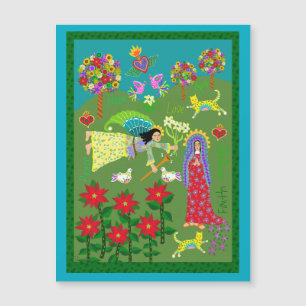 Angel Gabriel e a Virgem Maria Anunciam