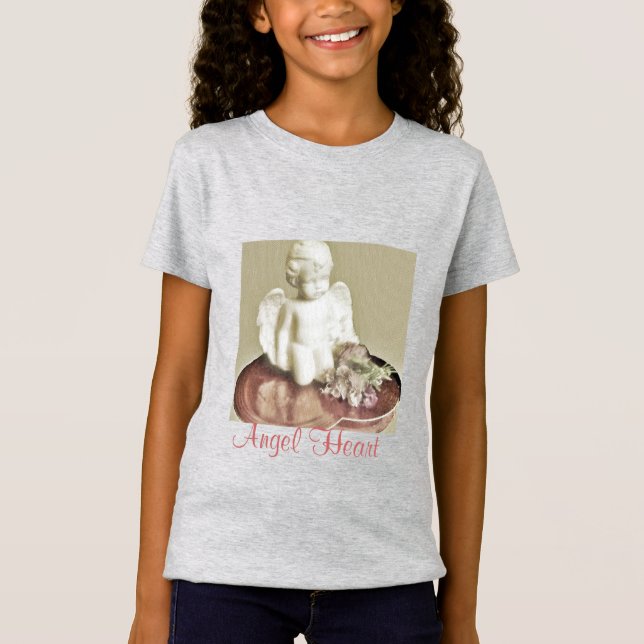 Angel Heart-Taupe T-Shirt (Frente)
