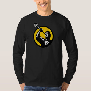 Angel Moroni Horn LDS Camisa Igreja de Jesus Crist