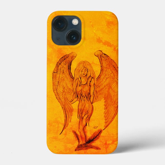 Angel no estilo de tatuagem (Verso)