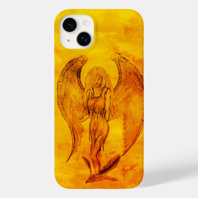 Angel no estilo de tatuagem (Verso)