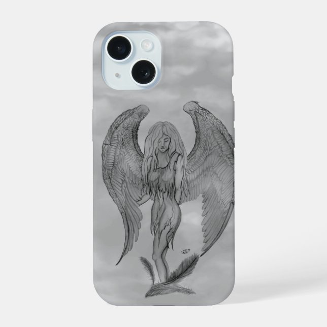 Angel no estilo de tatuagem (Verso)