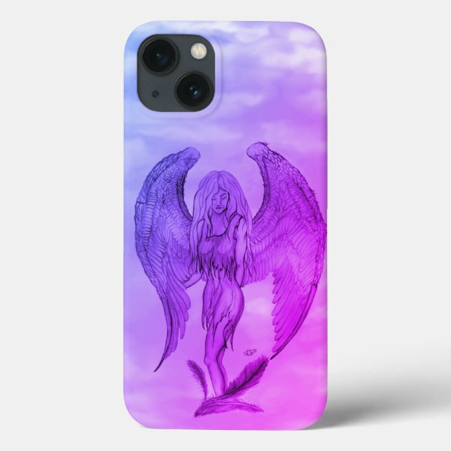Angel no estilo de tatuagem (Verso)