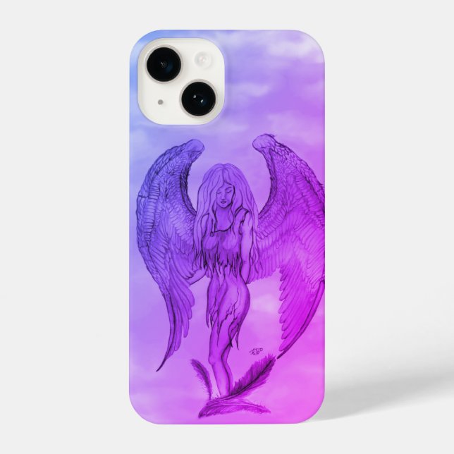 Angel no estilo de tatuagem (Verso)