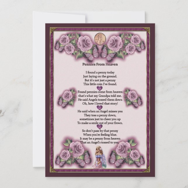 Angel Pennies Do Céu (Frente)