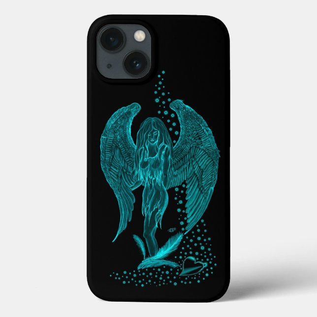 Angel perdeu no Love, Design preto e verde (Verso)