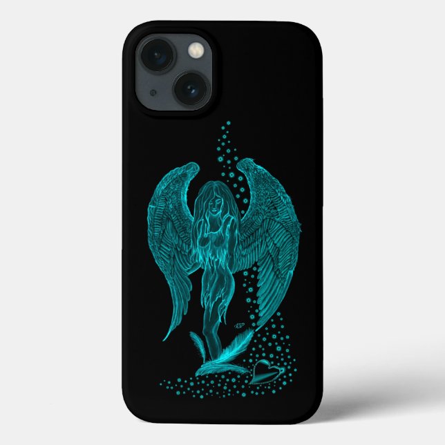 Angel perdeu no Love, Design preto e verde (Verso)