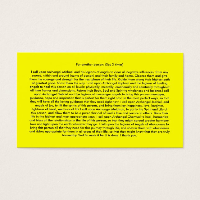 Angel Prayers (Frente)