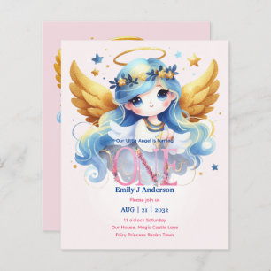 Angel primeiro aniversario Fairy Tale Magic Aniver